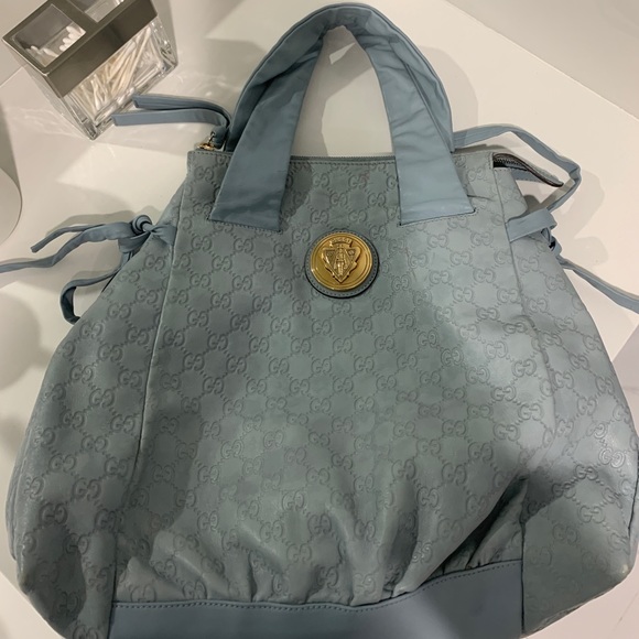 Gucci Limited edition Blue/Grey ladies bag - Picture 14 of 16